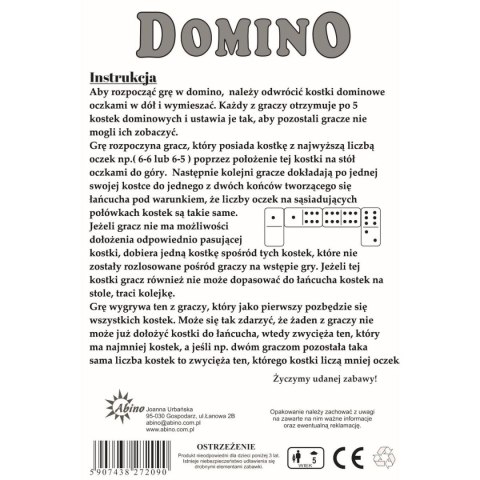 Gra logiczna Domino Abino (062561) Gra logiczna Domino Abino (062561)