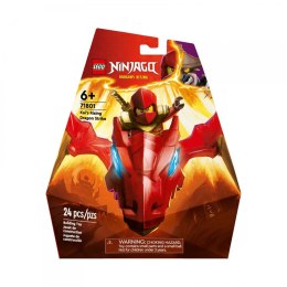 Klocki konstrukcyjne Ninjago Atak powstającego smoka Kaia Lego (71801)