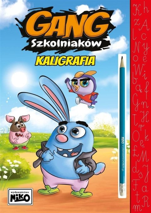 Książeczka edukacyjna Gang Szkolniaków. kALIGRAFIA Niko Książeczka edukacyjna Gang Szkolniaków. kALIGRAFIA Niko