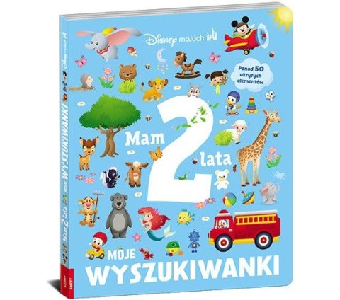 Książka dla dzieci Disney Maluch. Mam 2 latka. Moje wyszukiwanki Ameet (SFM 9201) Książka dla dzieci Disney Maluch. Mam 2 latka. Moje wyszukiwanki Ameet (SFM 9201)