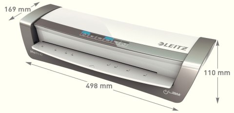 Laminator iLAM Office Pro A3 biało-szary Leitz (75180084) Laminator iLAM Office Pro A3 biało-szary Leitz (75180084)