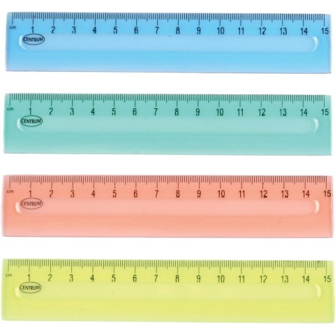 Linijka plastik 15cm Centrum (0452-3411-99) Linijka plastik 15cm Centrum (0452-3411-99)