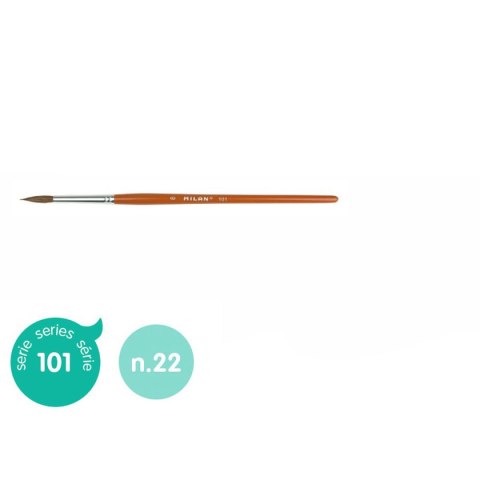 Pędzel nr 22 Milan (0410122/3)