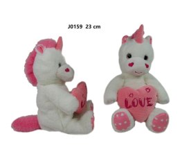 Pluszak jednorożec z sercem [mm:] 230 Sun-Day (164919)
