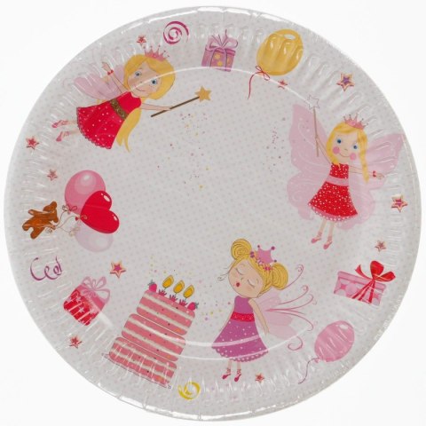 Talerz jednorazowy 18 cm papier śr. 180mm Pol-mak Talerz jednorazowy 18 cm papier śr. 180mm Pol-mak