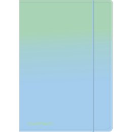 Teczka plastikowa na gumkę A4 mix Patio (53390CP)