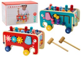 Zabawka edukacyjna Drewniana Gra Zręcznościowa Dla Dzieci Whaca-mole Lean (10379)