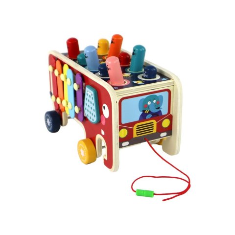 Zabawka edukacyjna Drewniana Gra Zręcznościowa Dla Dzieci Whaca-mole Lean (10379)