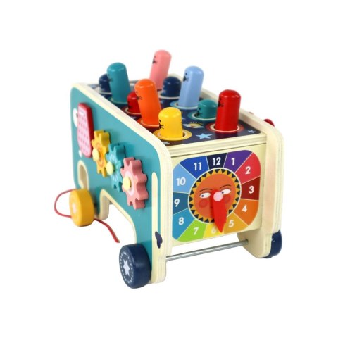 Zabawka edukacyjna Drewniana Gra Zręcznościowa Dla Dzieci Whaca-mole Lean (10379)