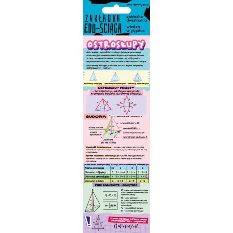 Zakładka do książki Ściąga ostrosłupy Henry (5905701482733) Zakładka do książki Ściąga ostrosłupy Henry (5905701482733)