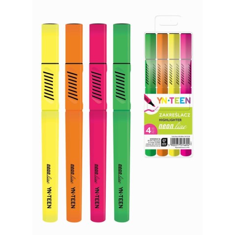 Zakreślacz NEON mix 1,0-3,0mm Interdruk (IZAKNEO) Zakreślacz NEON mix 1,0-3,0mm Interdruk (IZAKNEO)