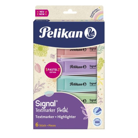 Zakreślacz Pastel Signal 60078802 mix Pelikan (300024506) Zakreślacz Pastel Signal 60078802 mix Pelikan (300024506)