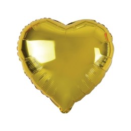 Balon foliowy serce złote 18 18cal Godan (FG-S36ZL)