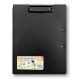 Deska z klipem (podkład do pisania) Z 2 KLIPAMI 5906910832920 A4 czarny Morandi (TT8929 czarna)