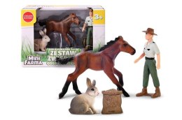 Figurka ZESTAW FARMA - KOWBOJ I KOŃ Artyk (143489)