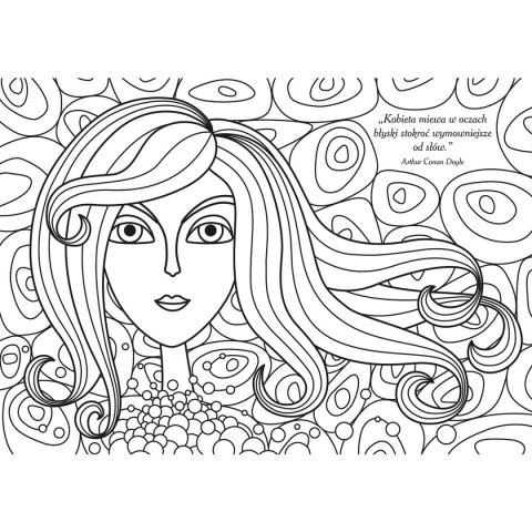 Kolorowanka Złote marzenia metalizowana 5902277306227 Interdruk