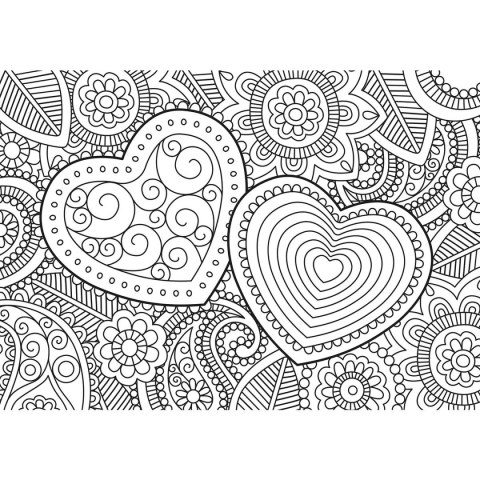 Kolorowanka Złote marzenia metalizowana 5902277306227 Interdruk