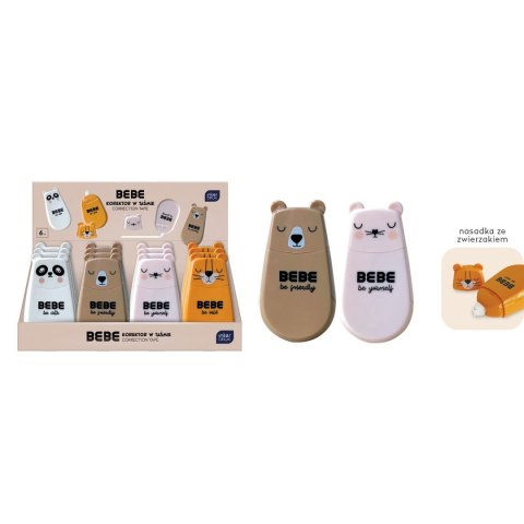 Korektor w taśmie (myszka) BB FRIENDS 6m 59022773453636 [mm*m] Bebe