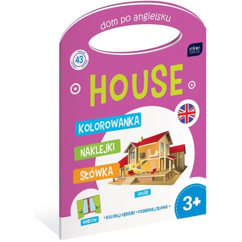 Książka dla dzieci kolorowanka z rączką Interdruk (MAA4RĄCANG) Książka dla dzieci kolorowanka z rączką Interdruk (MAA4RĄCANG)