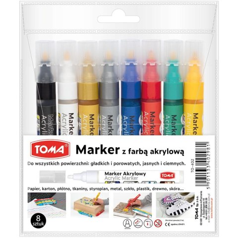 Marker specjalistyczny mix 8 Toma (TO-402) Marker specjalistyczny mix 8 Toma (TO-402)