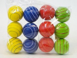 Piłeczka piankowa miękkie, śred.6cm, opak 12szt Adar (193581)