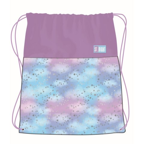 Worek na buty PASTEL STARS 5903235664137 St.Right Worek na buty PASTEL STARS 5903235664137 St.Right