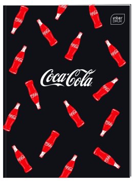 Zeszyt COCA COLA MAT+UV A5 32k. 70g trzy linie Interdruk