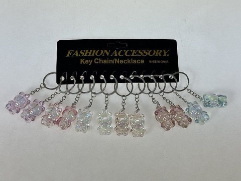 Brelok miś, karta 12szt. Adar (603653)