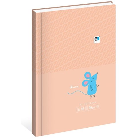 Brulion Black & Blue A6 96k. 80g krata Interdruk (BRA6BBP)