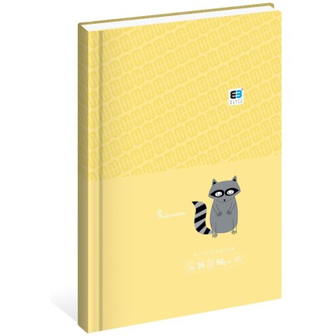 Brulion Black & Blue A6 96k. 80g krata Interdruk (BRA6BBP)