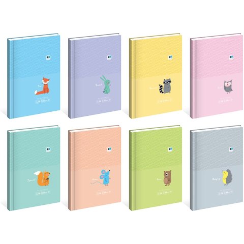 Brulion Black & Blue A6 96k. 80g krata Interdruk (BRA6BBP)