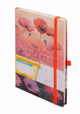 Kalendarz książkowy (terminarz) Nauczyciela MAKI A5 Antra (2025/2026)