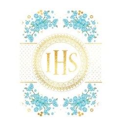 Kartka składana KARNET B6 KOMUNIA ZK IHS B6 Henry (5907465661379)