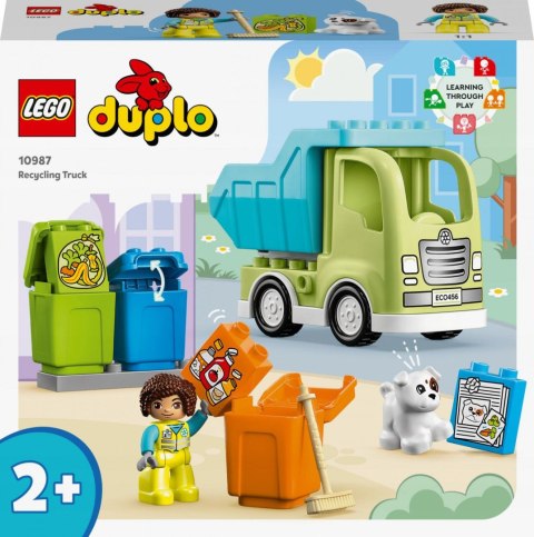 Klocki konstrukcyjne Duplo ciężarówka recykling Lego (10987) Klocki konstrukcyjne Duplo ciężarówka recykling Lego (10987)