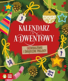 Książeczka edukacyjna Kalendarz adwentowy. Ekowskazówki i świąteczne projekty Zielona Sowa