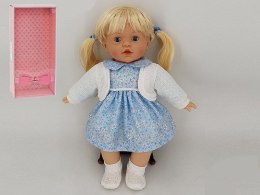 Lalka dziewczynka z polskim głosem, śpiewa i mówi po polsku; Box [mm:] 400 Adar (588103)