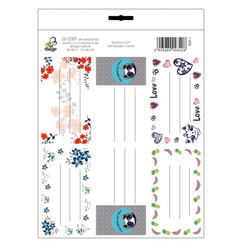 Naklejka (nalepka) MODERNO Ev-corp (NZMF-B)