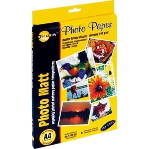 Papier foto A4 140g Yellow One Papier foto A4 140g Yellow One