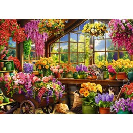 Puzzle Premium Plus Przygotowania do wiosny 1000 el. Trefl (10840)