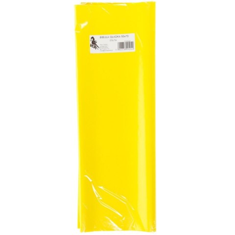 Bibuła gładka żółta gładka żółta 700mm x 500mm (04) Bibuła gładka żółta gładka żółta 700mm x 500mm (04)