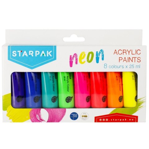 Farba akrylowa kolor: mix Starpak (484981) Farba akrylowa kolor: mix Starpak (484981)