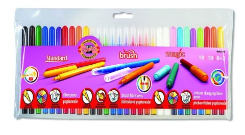 Flamaster 30 kol. Koh-I-Noor Flamaster 30 kol. Koh-I-Noor