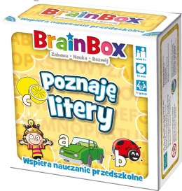 Gra edukacyjna BrainBox poznaję litery Rebel (5902650616714)