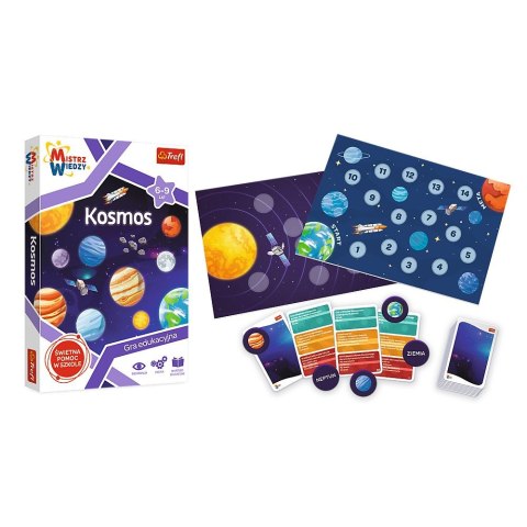 Gra edukacyjna Kosmos z Serii Mistrz Wiedzy Kosmos Trefl (01956)