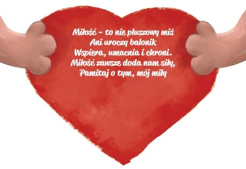Kartka składana Karnet B6 Walentynki MISKA B6 Henry (5905701487509) Kartka składana Karnet B6 Walentynki MISKA B6 Henry (5905701487509)
