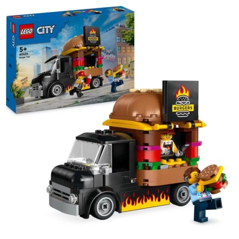 Klocki konstrukcyjne City Ciężarówka z burgerami Lego (60404) Klocki konstrukcyjne City Ciężarówka z burgerami Lego (60404)