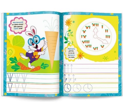 Książeczka edukacyjna Czarodziejska cukiernia Alicji. Rysujemy Szlaczki Ameet (KSS 9112)