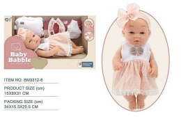 Lalka bobas z ubrankiem i poduszeczką [mm:] 300 Adar (612112)