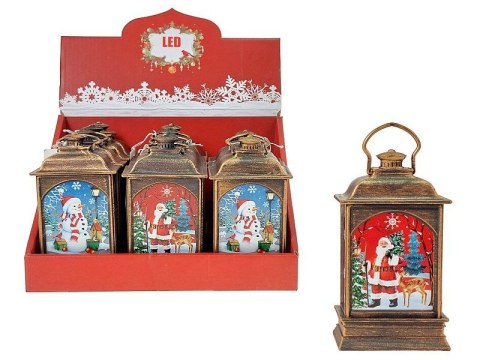 Lampki świąteczne ledowa z motywem świątecznym 13x5x5cm Adar (602267)