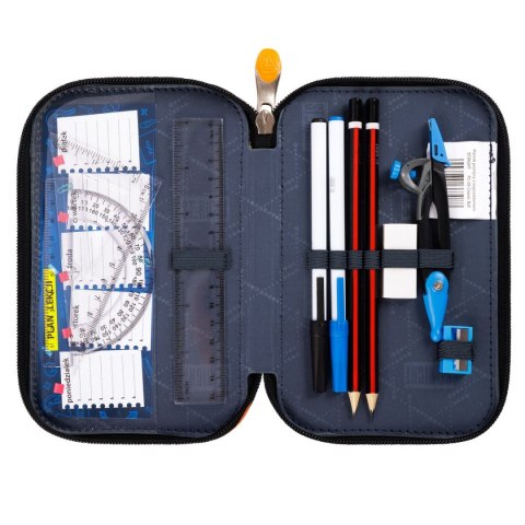 Piórnik CLASSSIC BALL POTRÓJNY PC-05 St.right (Z WYPOSAŻENIEM)